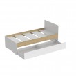Kids Single Bed with Optional Trundle or Storage Drawers Kids Single Bed with Optional Trundle or Storage Drawers
